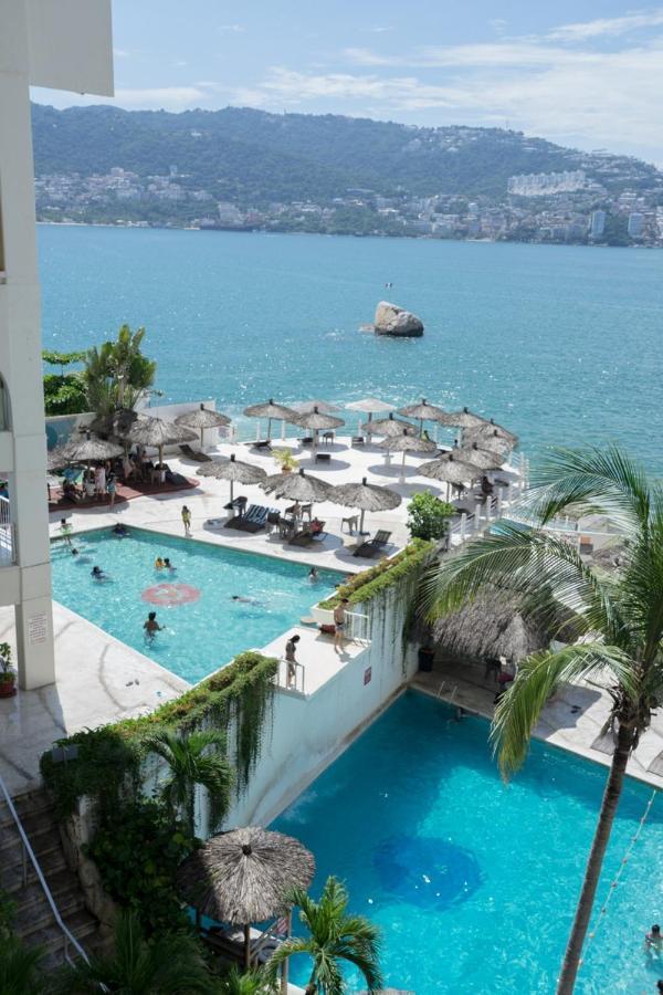 Suite Frente Al Mar En Torres Gemelas Acapulco Kültér fotó