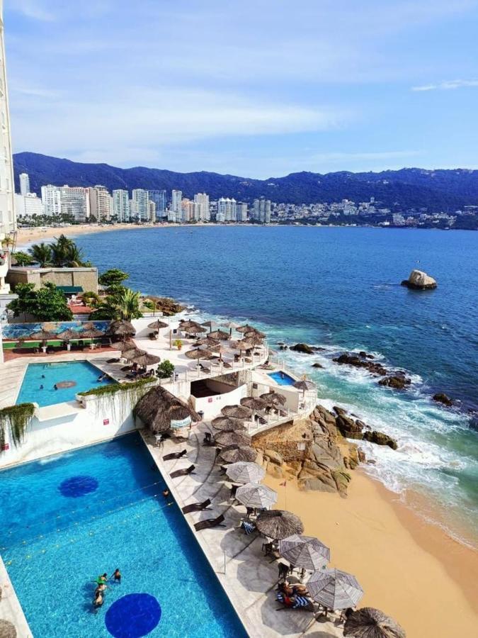 Suite Frente Al Mar En Torres Gemelas Acapulco Kültér fotó