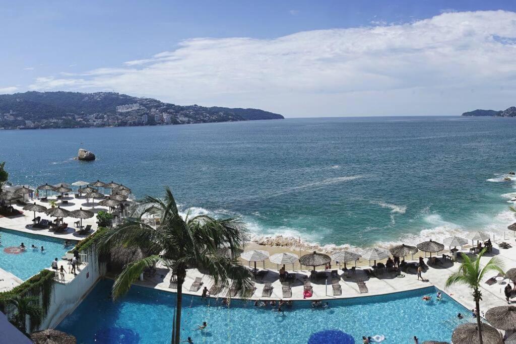 Suite Frente Al Mar En Torres Gemelas Acapulco Kültér fotó